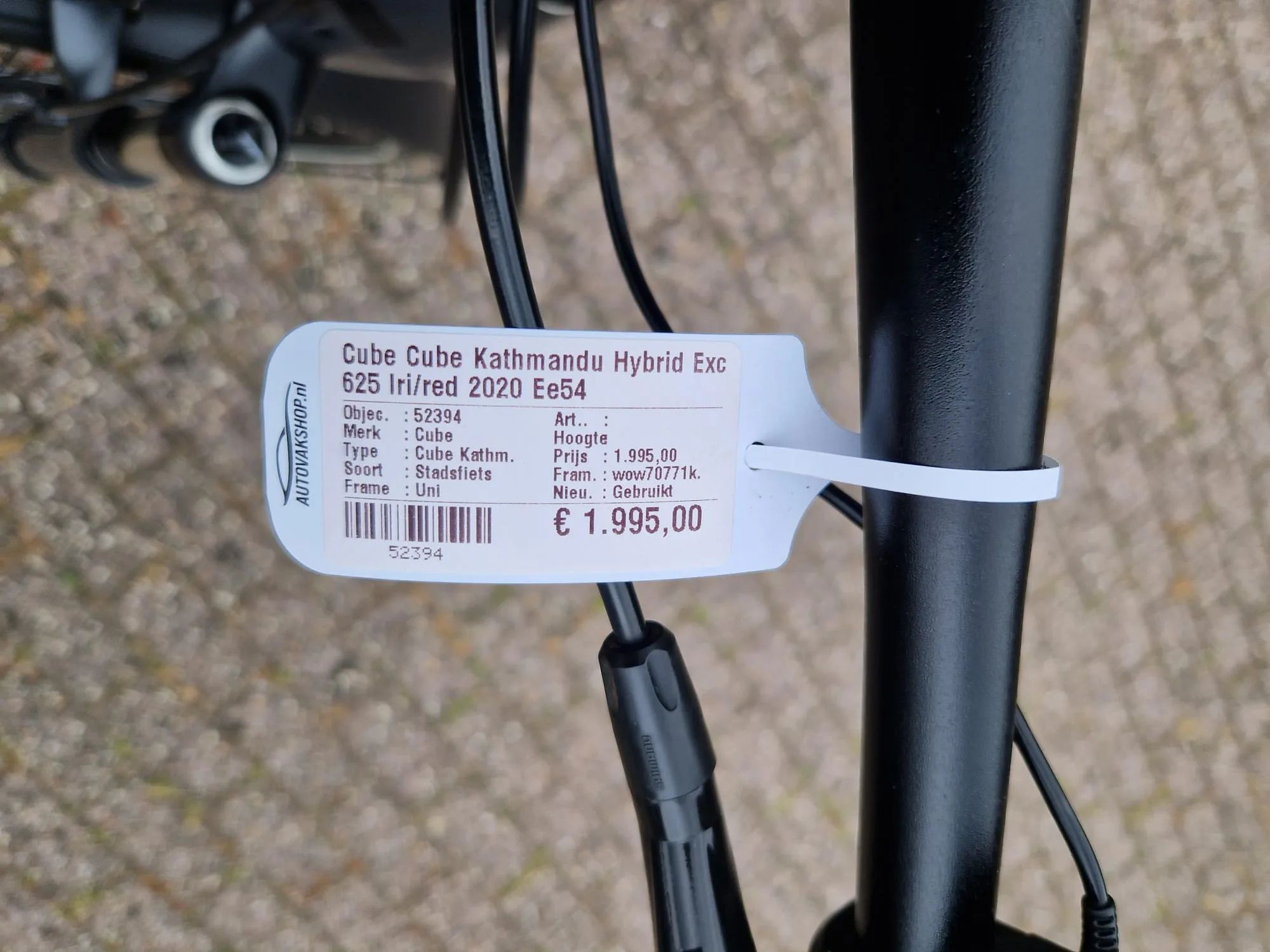 Cube Kathmandu Hybrid 625 — tweedehands e-bike — foto 5