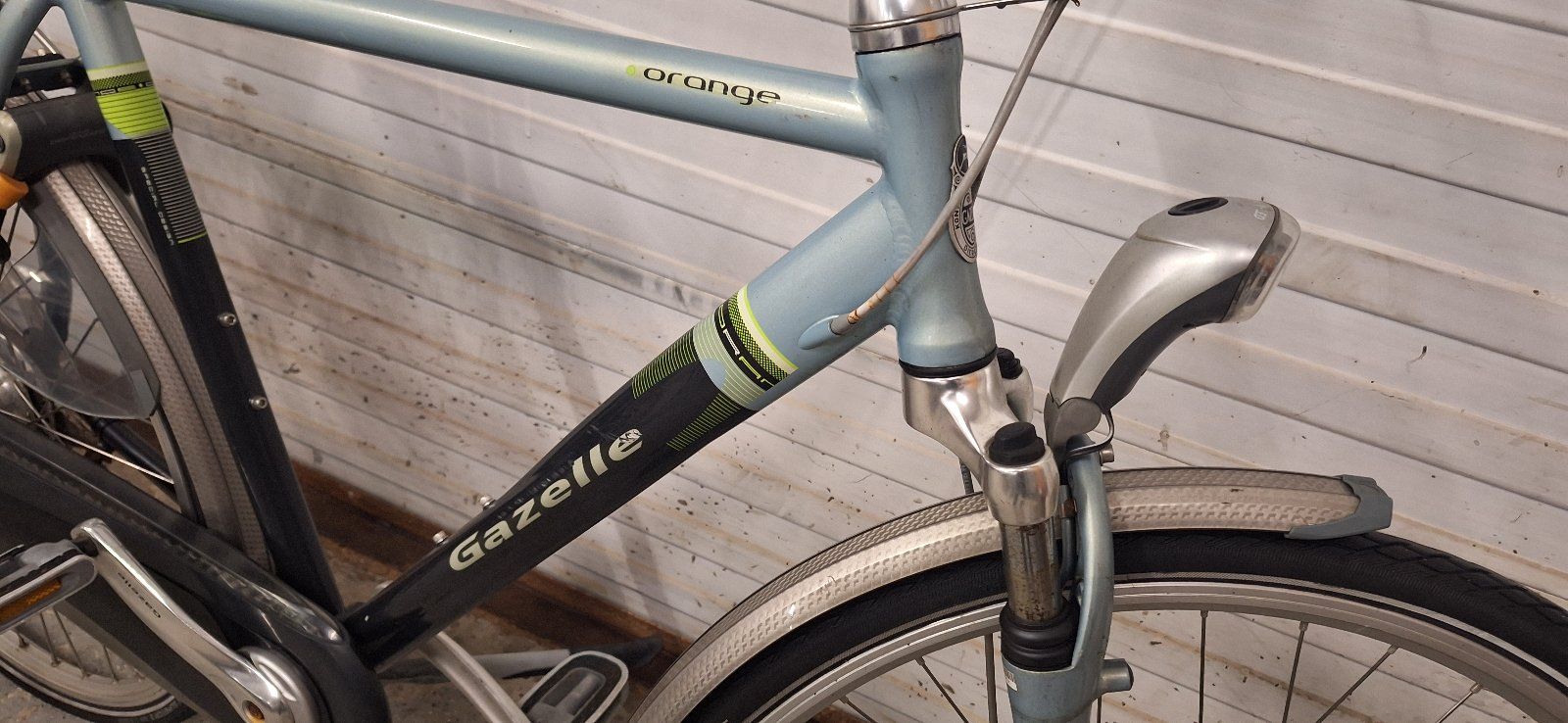 Gazelle Orange Herenfiets — tweedehands stadsfiets — foto 2