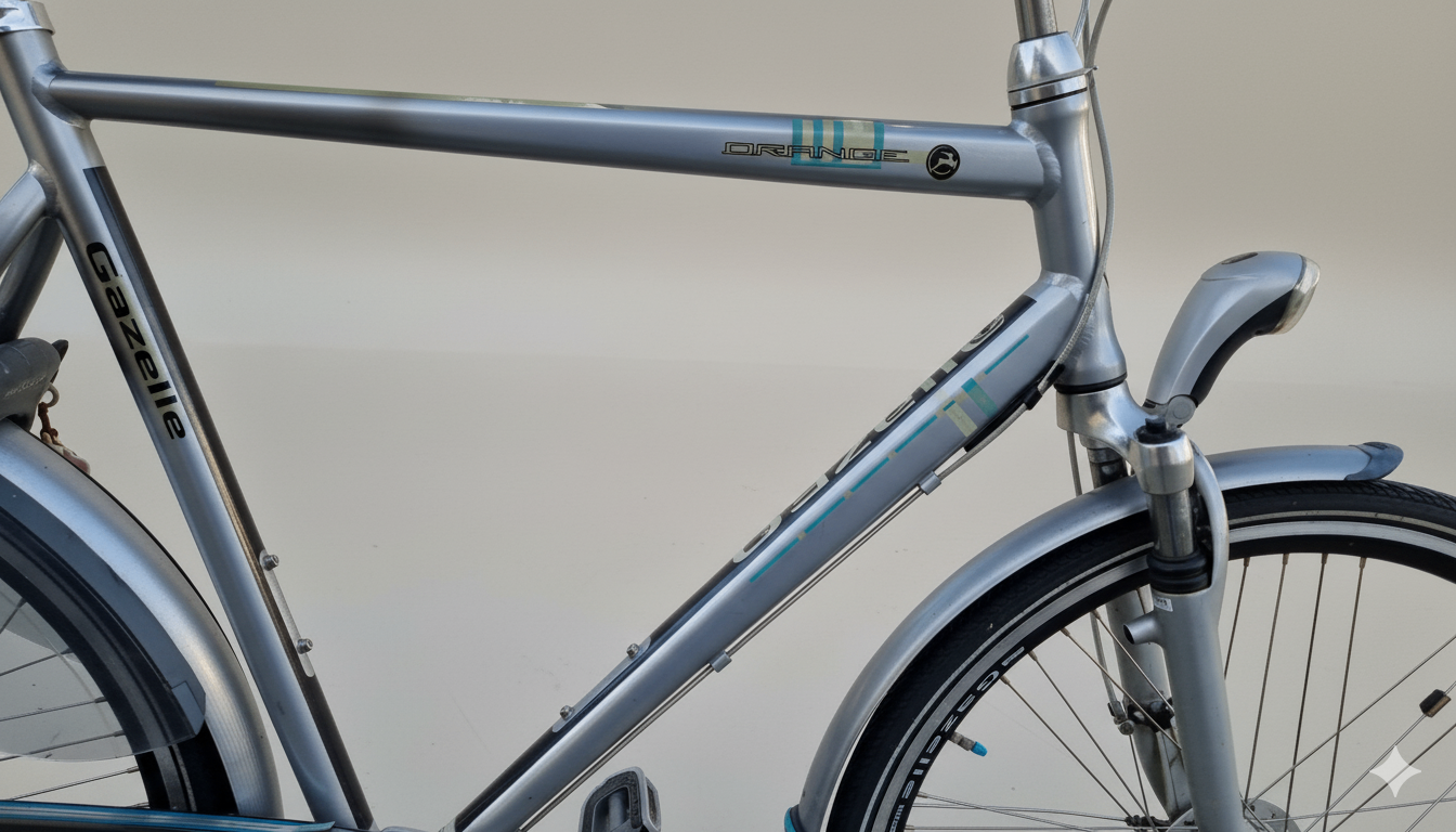 Gazelle Orange Heren — tweedehands stadsfiets — foto 2