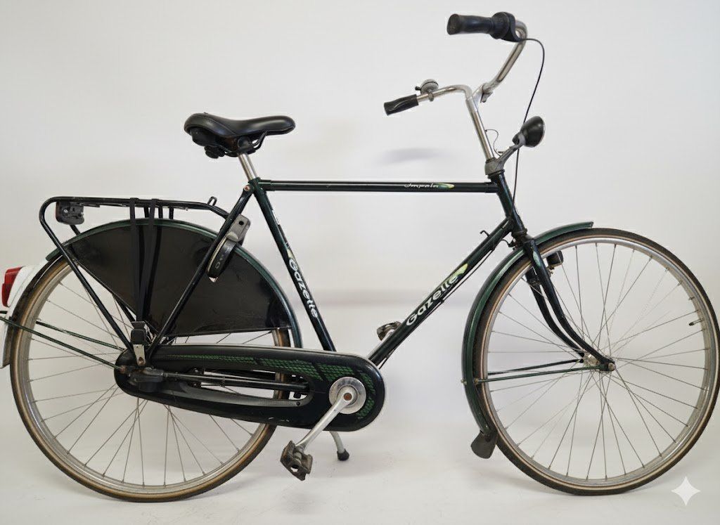 Gazelle Impala Groen Herenfiets — tweedehands stadsfiets