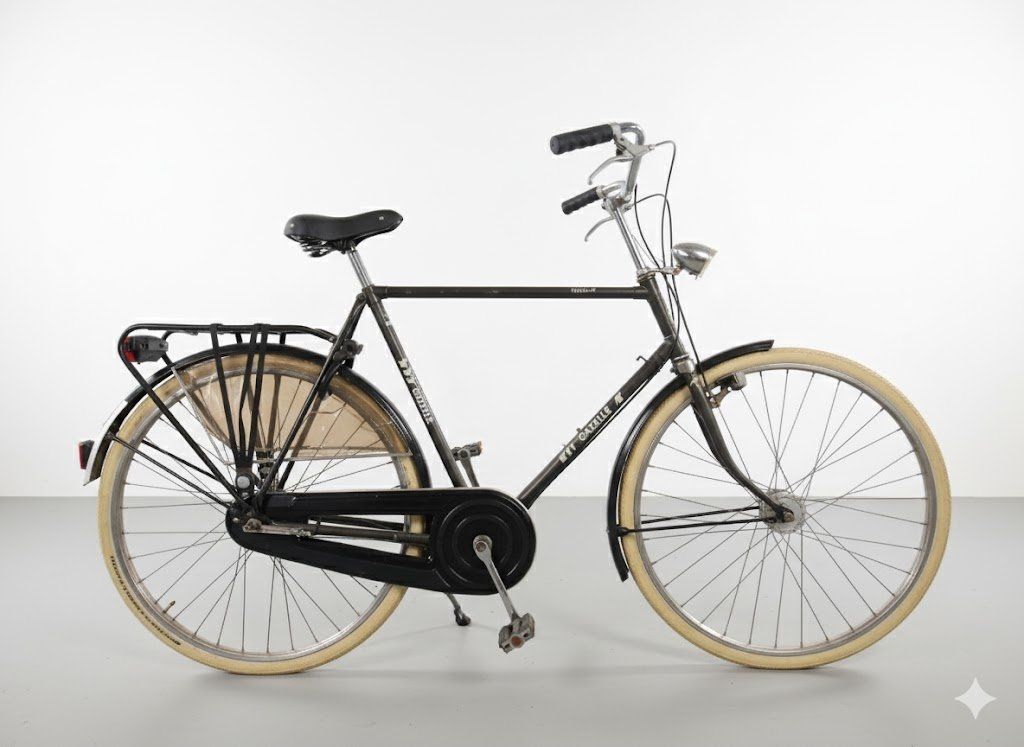 Gazelle Primeur Grijs Herenfiets — tweedehands stadsfiets
